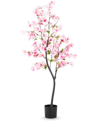 Fleur de cerisier artificielle 150 cm rose