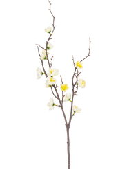 Prunus artificiel 78 cm blanc