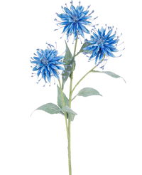 Fleur artificielle Scabiosa Japonica 70 cm bleu