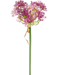 Fleur artificielle Allium 60 cm violet