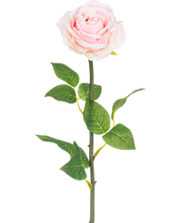 Fleur artificielle Rose Classic 55 cm rose clair