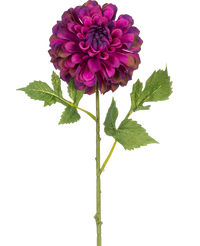 Fleur artificielle Dahlia 50 cm violet