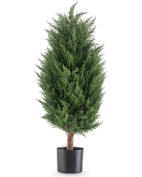 Plante Cyprès artificiel deluxe 90 cm UV