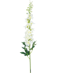 Fleur artificielle Delphinium 79 cm blanc