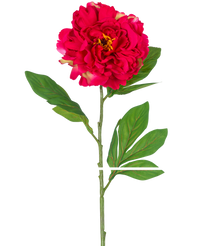 Fleur artificielle Pivoine 77 cm rouge