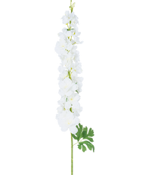 Fleur artificielle Delphinium 105 cm blanc