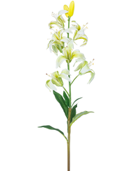 Fleur artificielle Martagon Lily 78 cm blanc