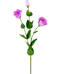 Eustoma artificiel Real Touch rose 72 cm