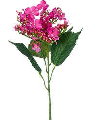 Fleur artificielle Butterfly Hydrangea rose 70 cm