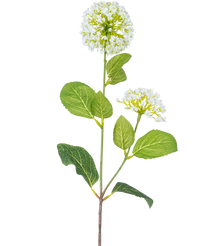 Fleur artificielle Snowball/Viburnum 70 cm vert/blanc