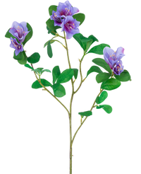 Rhododendron artificiel azalée 70 cm violet