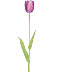 Fleur artificielle Tulipe française 60 cm violet