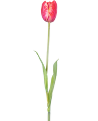 Fleur artificielle Tulipe française 60 cm rouge