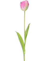 Fleur artificielle Tulipe française 60 cm rose