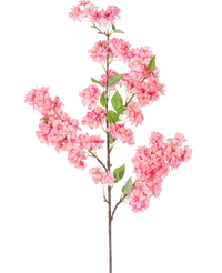 Fleur de cerisier artificielle 100 cm rose