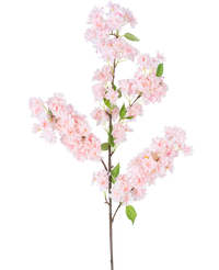 Fleur de cerisier artificielle 100 cm rose