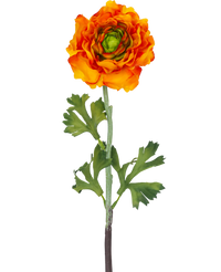 Fleur artificielle Ranunculus 51 cm jaune foncé