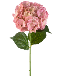 Hortensia artificiel 75 cm rose