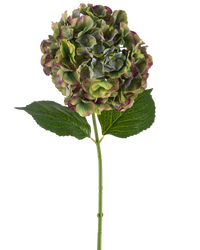Hortensia artificiel 75 cm vert