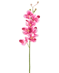 Fleur artificielle Orchidée 55 cm mauve