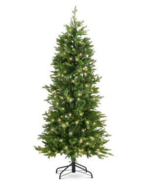 Sapin de Noël Artificiel Slim "Undset" 100% PE - Smart LED