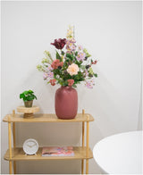 Zijden kunstbloemen boeket Mystic Elegance
