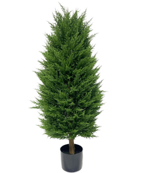 Plante Cyprès artificiel deluxe 100 cm UV