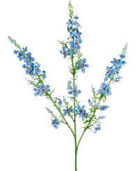 Fleur artificielle Herbe à chat 75 cm bleu