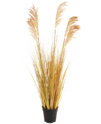 Herbe Artificielle Plante Sorgho 110 cm ignifugée