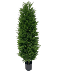 Plante Cyprès artificiel deluxe 150 cm UV