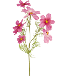 Fleur artificielle Cosmos 74 cm fuchsia