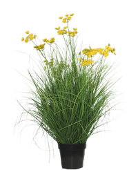 Plante de gazon artificiel Asteraceae 90 cm